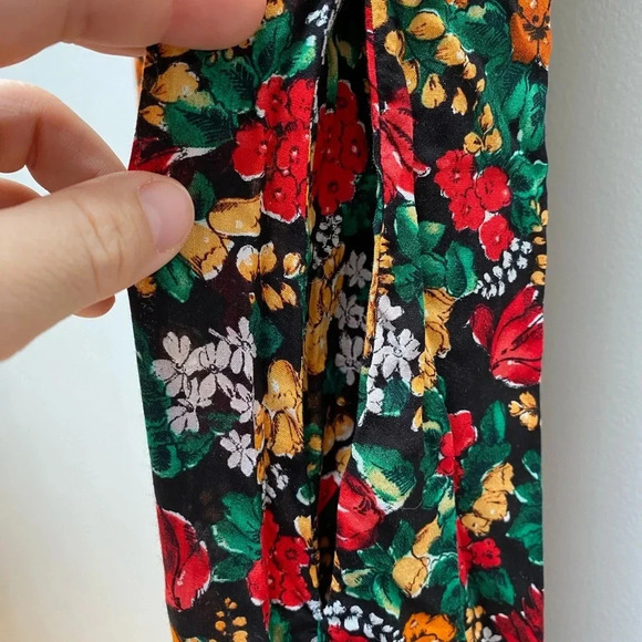 ZARA - Floral Cap Sleeve Maxi Dress or Duster - Picture 4 of 5